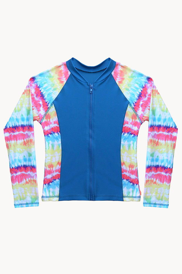 Girls Vivad Jungle Long Sleeve Suntop