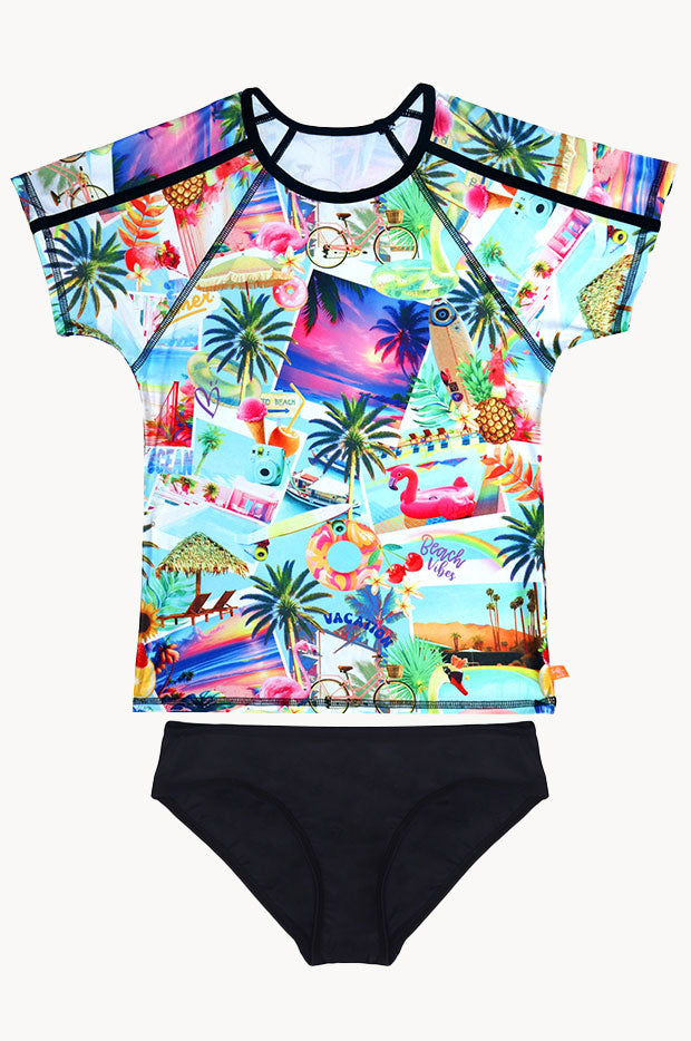 Girls Summer Vacay Suntop Set