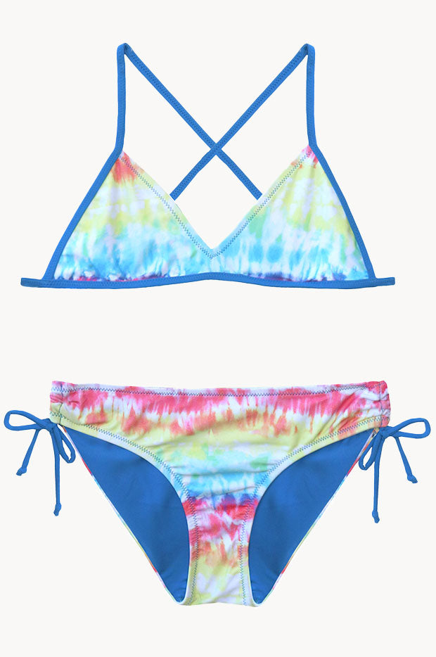 Girls Vivad Jungle Reversible Tri Set