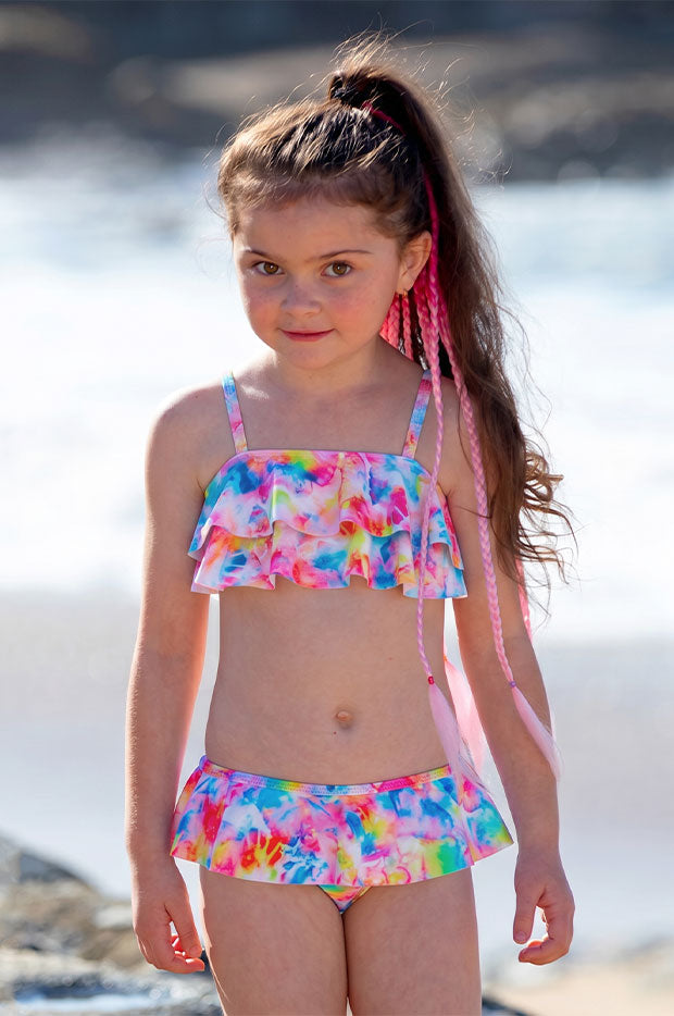 Girls Miss Starburst Frill Tube Set