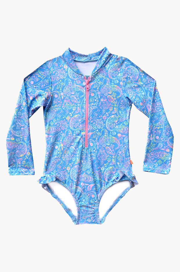 Girls Miss Mystical Long Sleeve Sunsuit