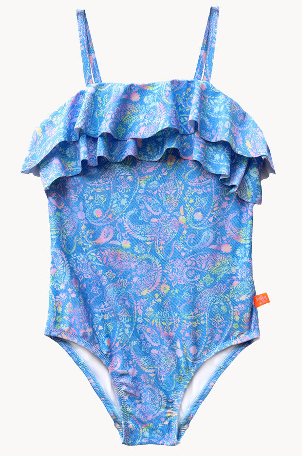 Girls Miss Mystical Frill Tube One Piece