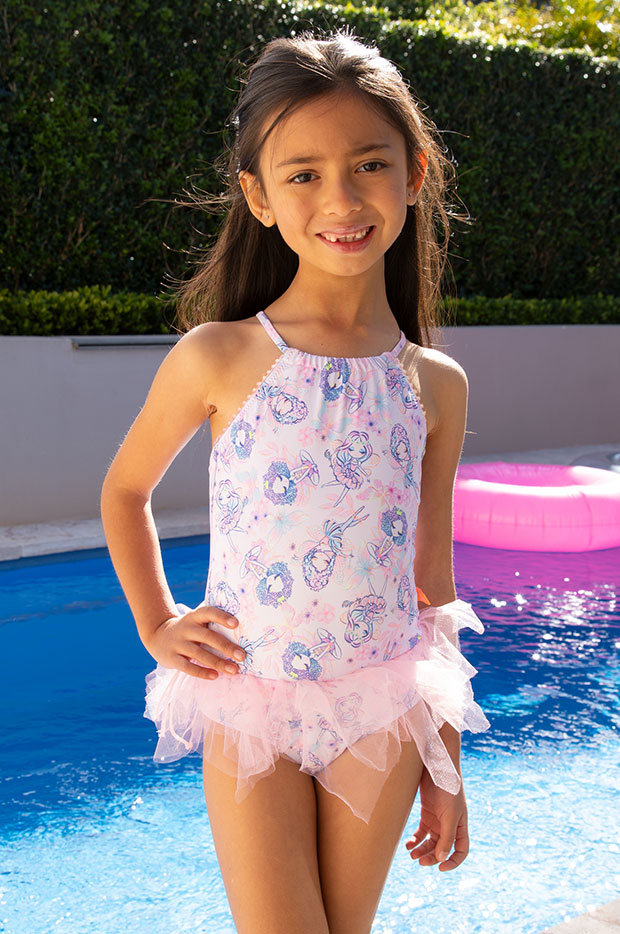 Girls Miss Fairy Tuille Skirt One Piece