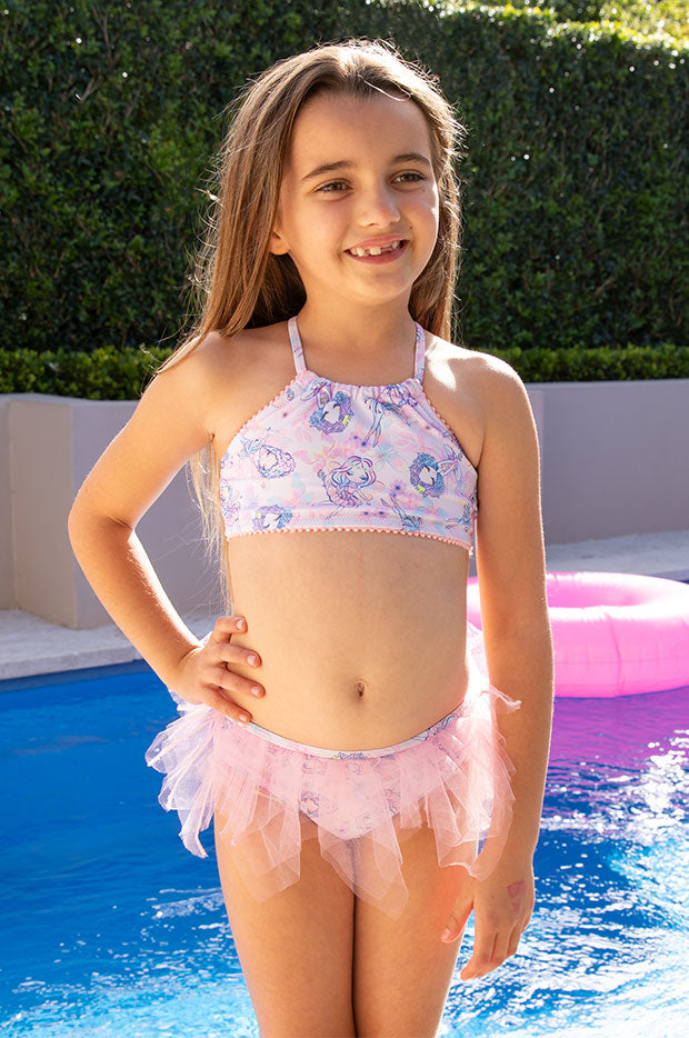 Girls Miss Fairy Crop Tuille Set