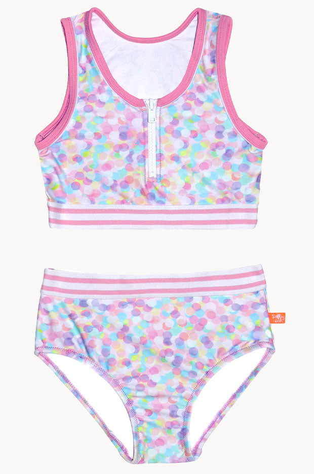 Girls Miss Fantasia Spot Crop Set