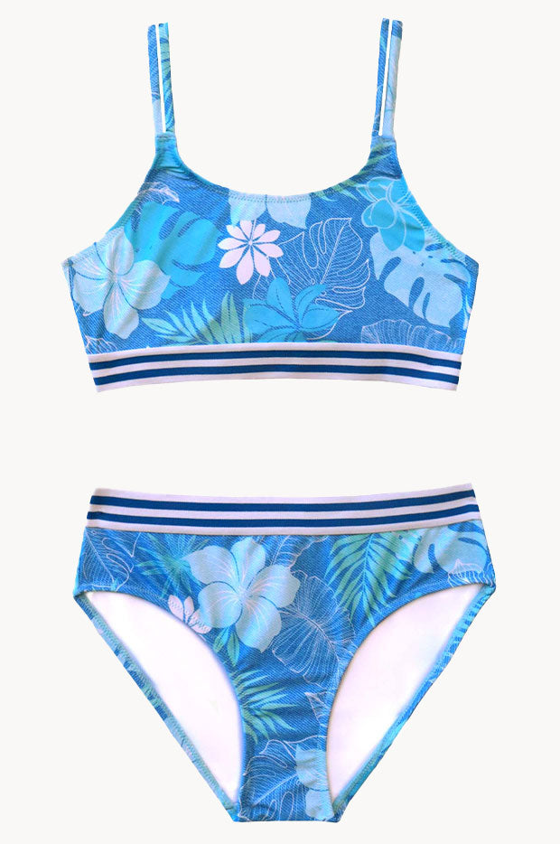Girls Tropicana Crop Set