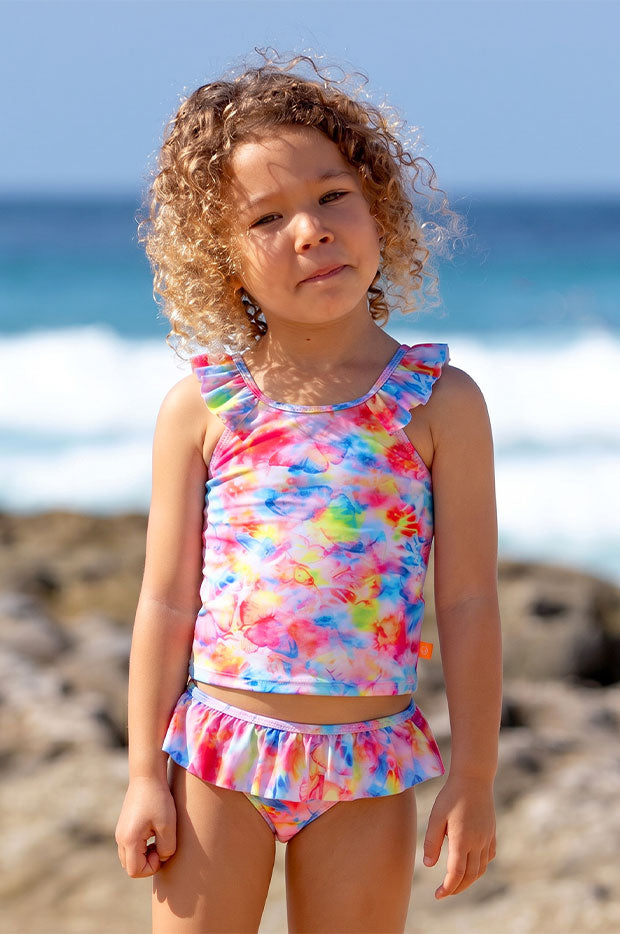 Girls Miss Starburst Tankini Set