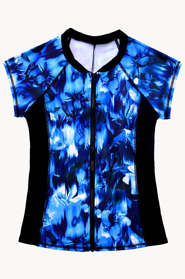 Summer Sunset Short Sleeve Suntop