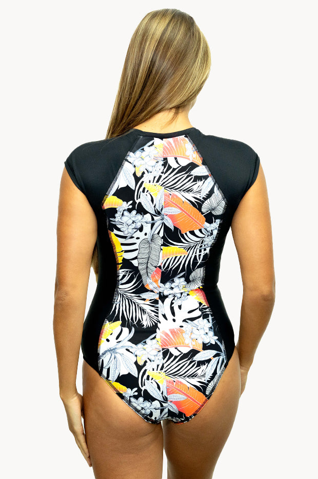 Kailani Reef Short Sleeve Sunsuit
