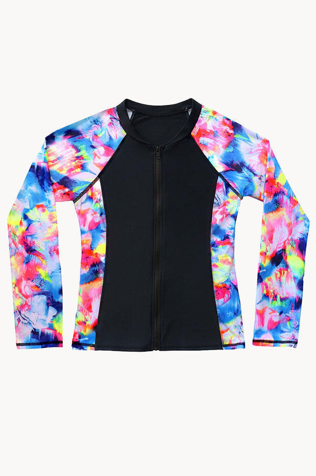 Summer Sunset Long Sleeve Suntop
