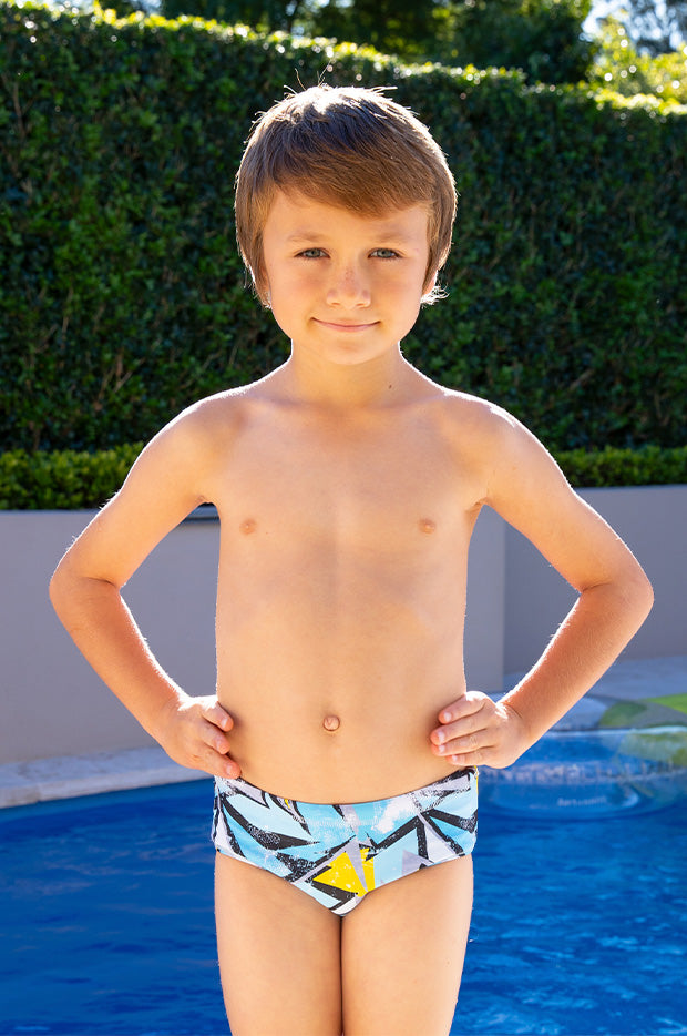 12 Month Swim Trunks Baby Boys' Swim Trunks Shark/Tree Print