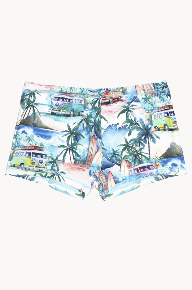 Boys Coastal Camper Euroleg Trunk