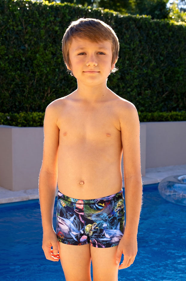 Boys Marina Mirage Euroleg Trunk