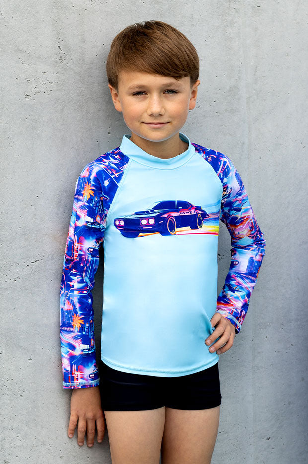 Boys Arcade Long Sleeve Suntop Set