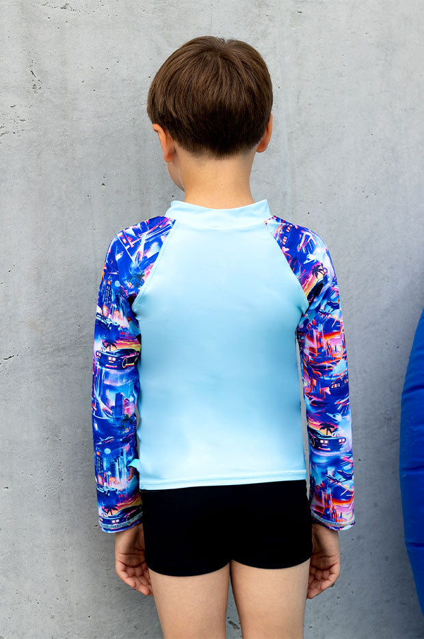 Boys Arcade Long Sleeve Suntop Set