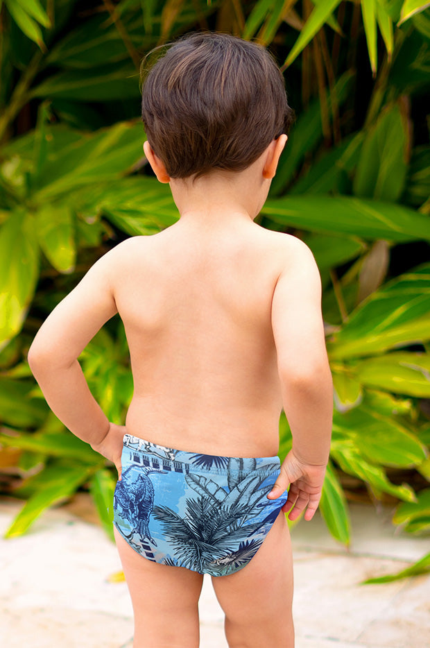 Boys Urban Jungle Swim Nappy