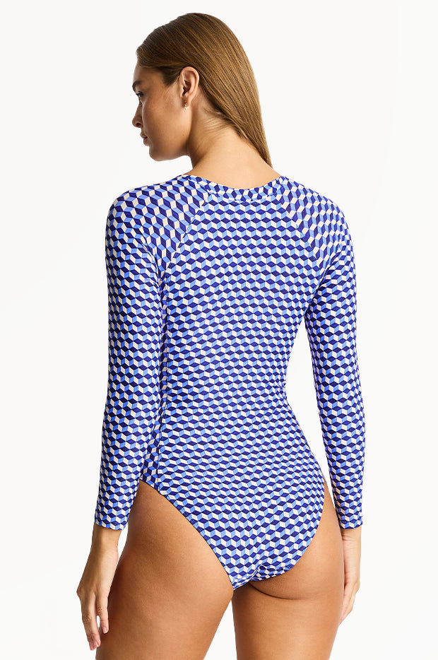 Solara Long Sleeve Sunsuit