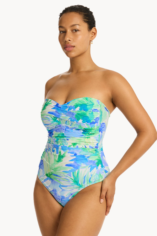 Key Largo Twist Bandeau One Piece