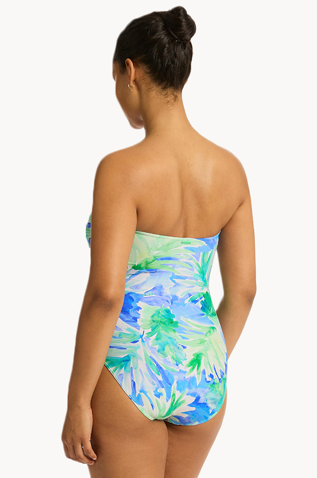 Key Largo Twist Bandeau One Piece