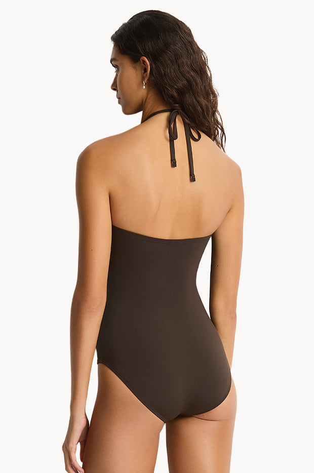 Eco Essentials U Bar Underwire Bandeau One Piece