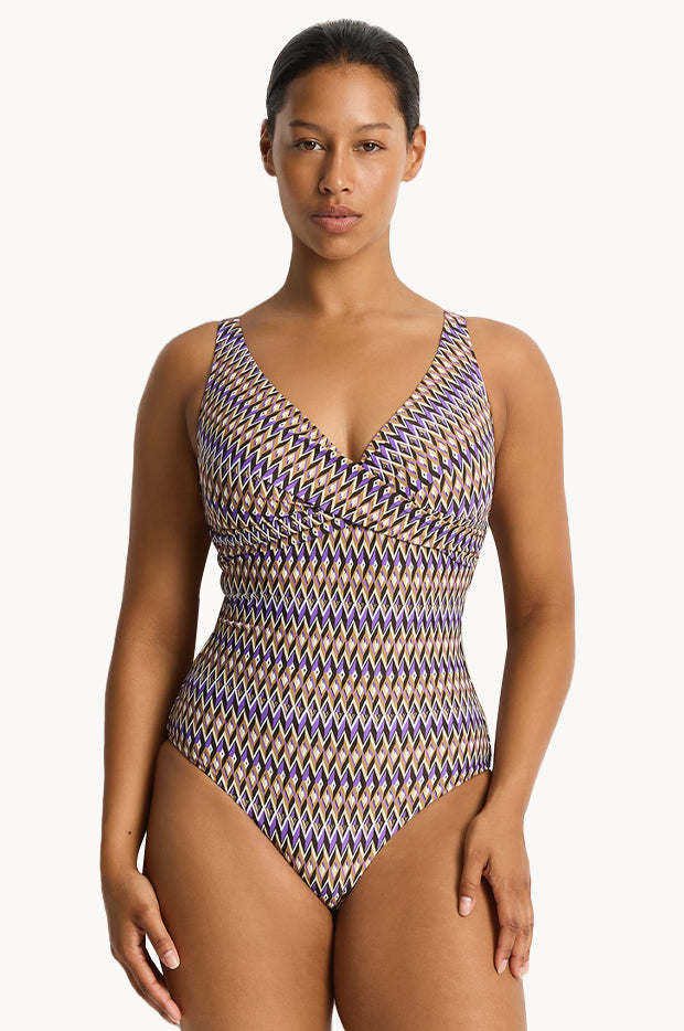 Tessera Cross Front One Piece