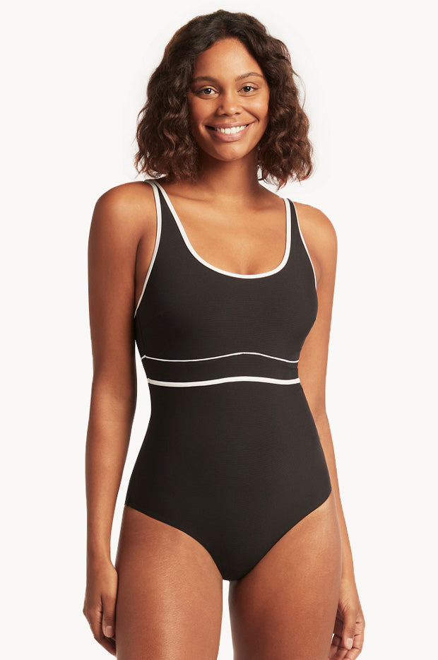 Elite DD/E Cup Panelled One Piece