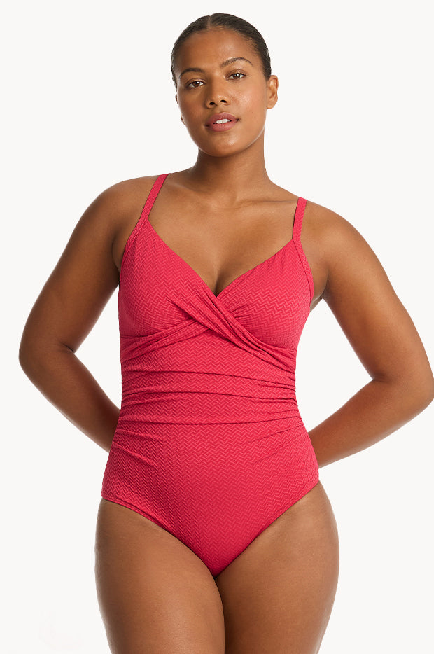 Elite DD/E Cup Panelled One Piece main image 1