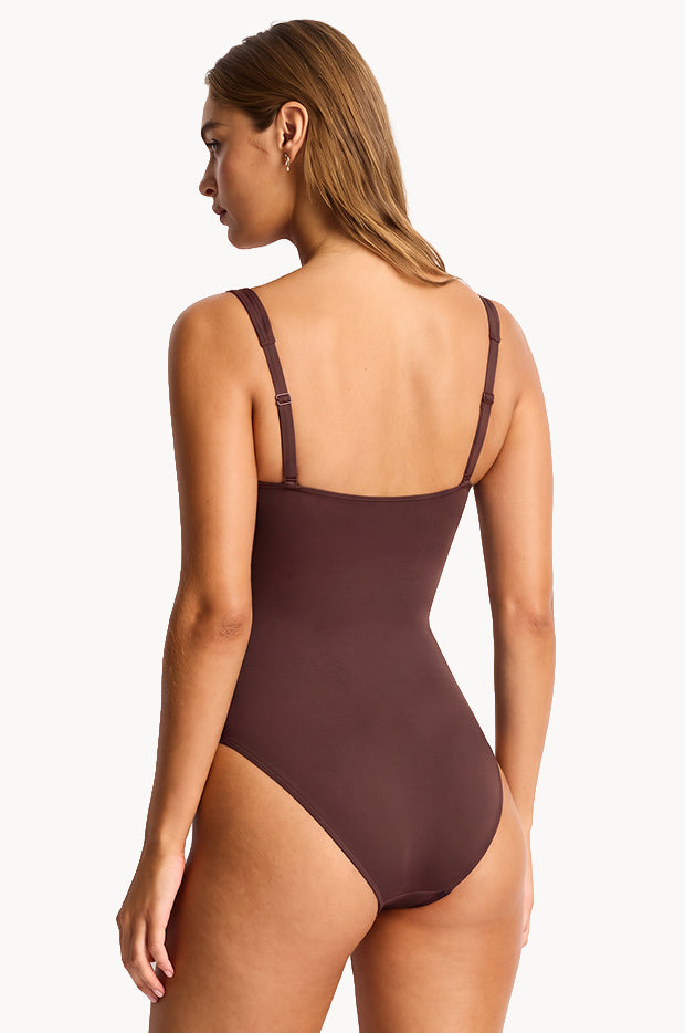 Eco Essentials Twist Front One Piece