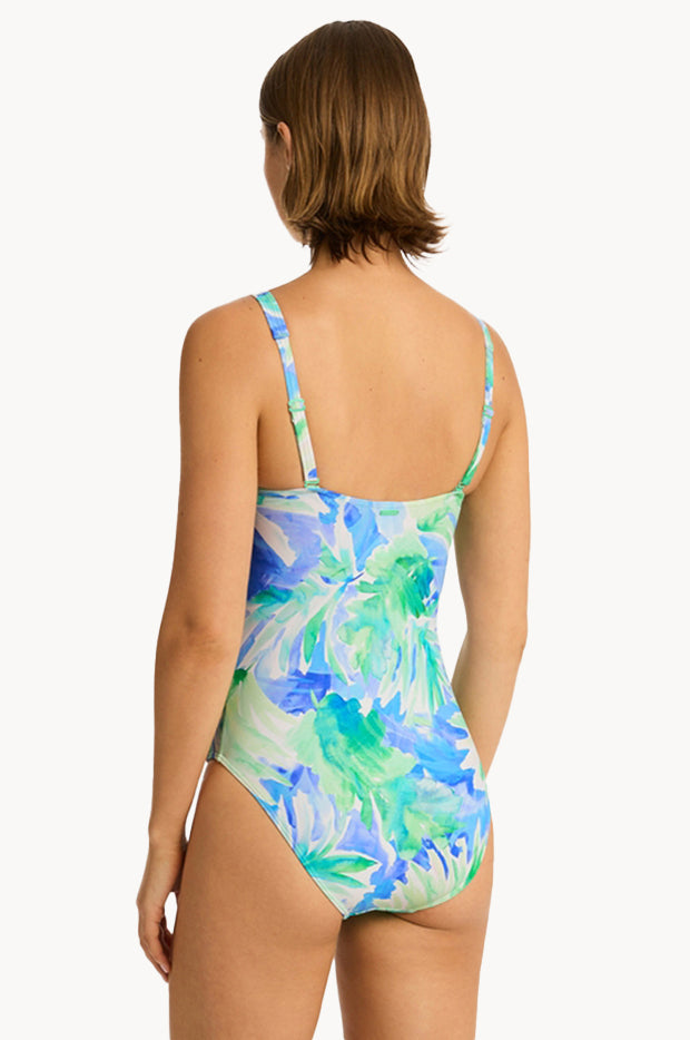 Key Largo Twist Front One Piece