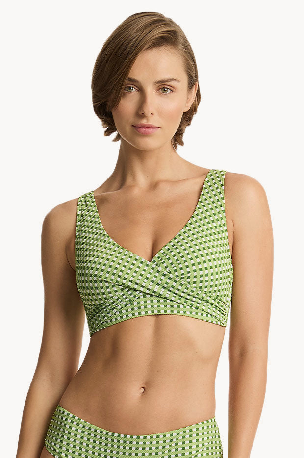 Checkmate Cross Front Bra