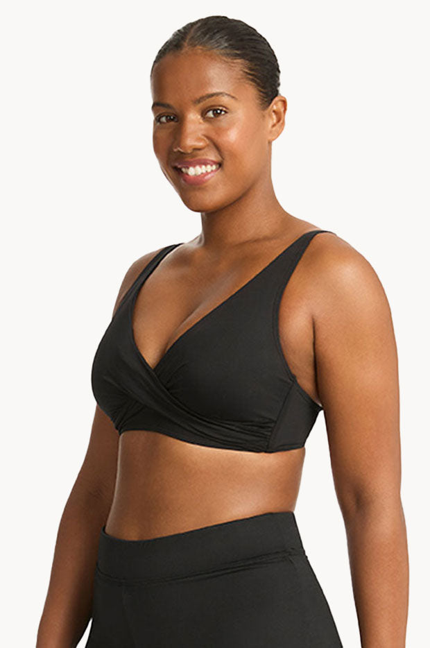 Eco Essentials Cross Front Bra