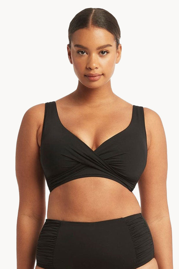 Eco Essentials Cross Front Bra