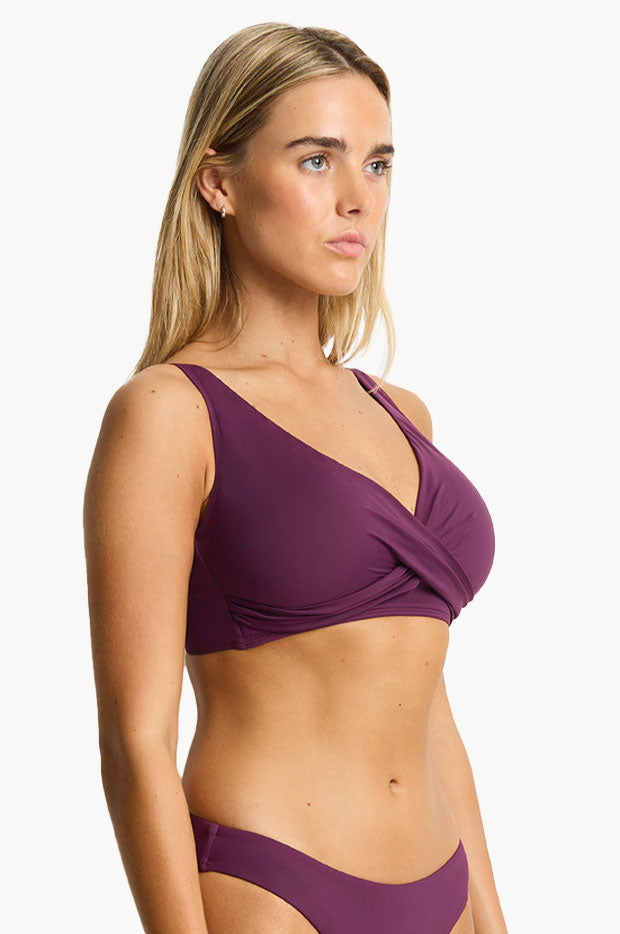 Eco Essentials Cross Front Bra