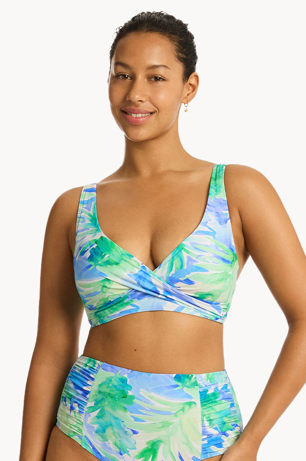 Key Largo Cross Front Bra