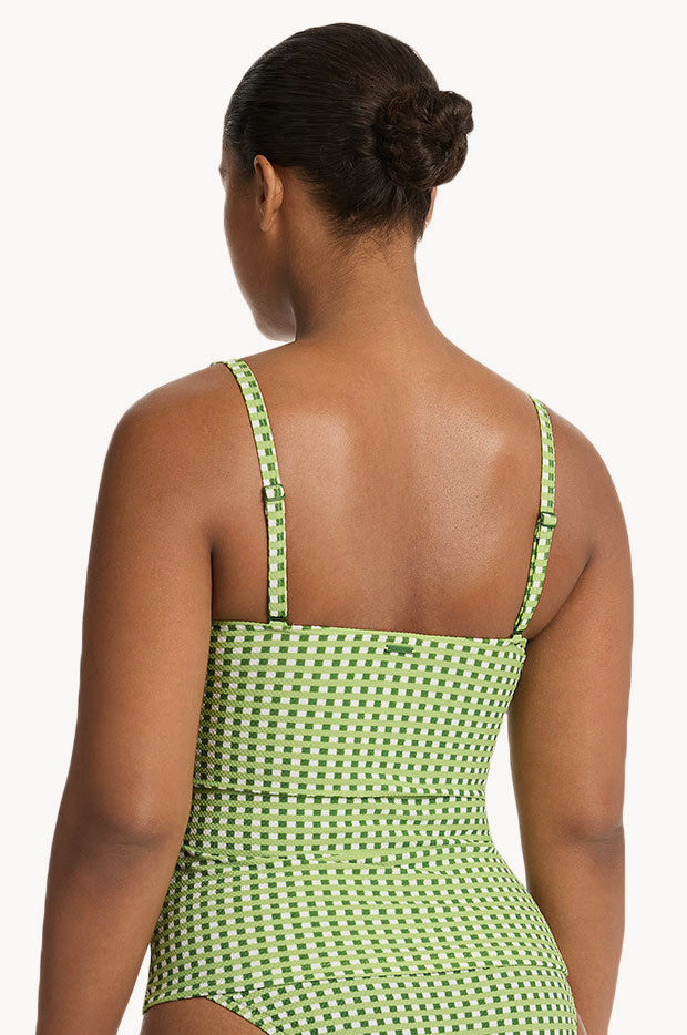 Checkmate Cross Front Tankini Separate