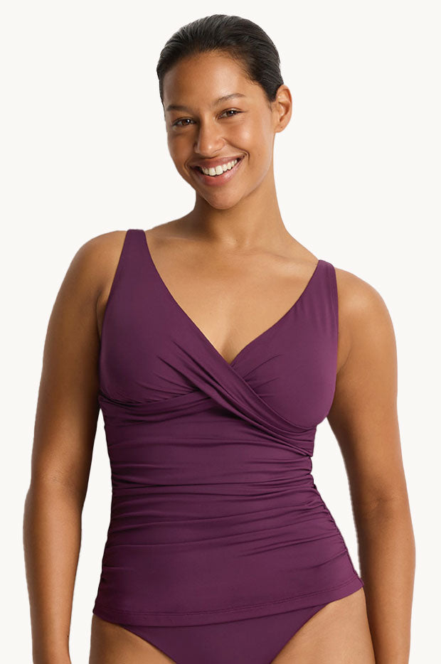 Eco Essentials Cross Front Tankini Separate