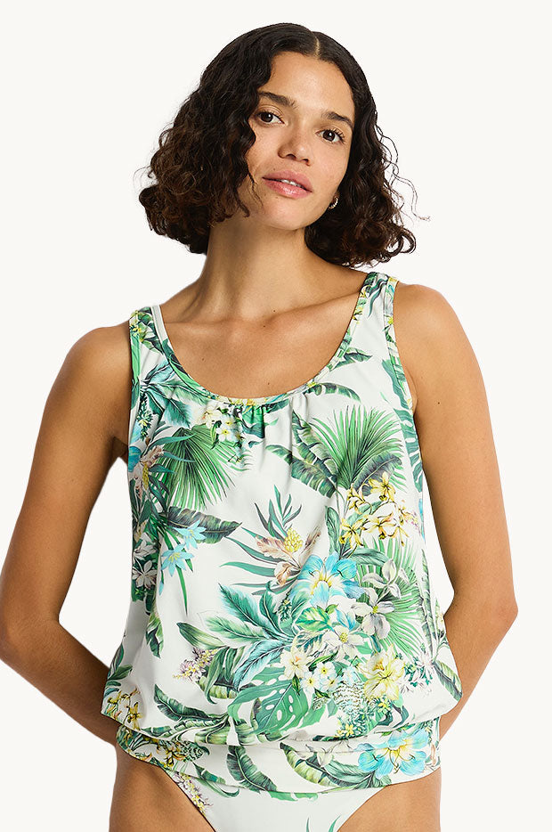 Breezer Blouson Tankini Separate