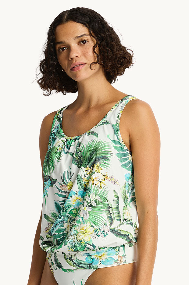 Breezer Blouson Tankini Separate