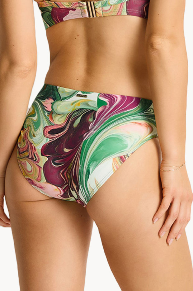 Abyss Belted Mid Bikini Pant