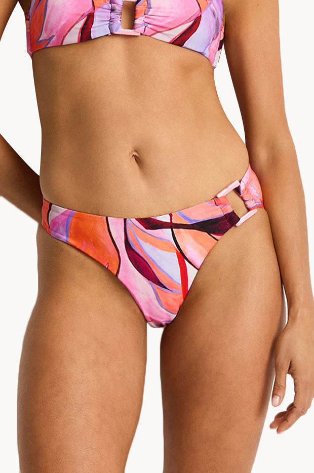 Neon Wave Sporty Mid Ring Pant