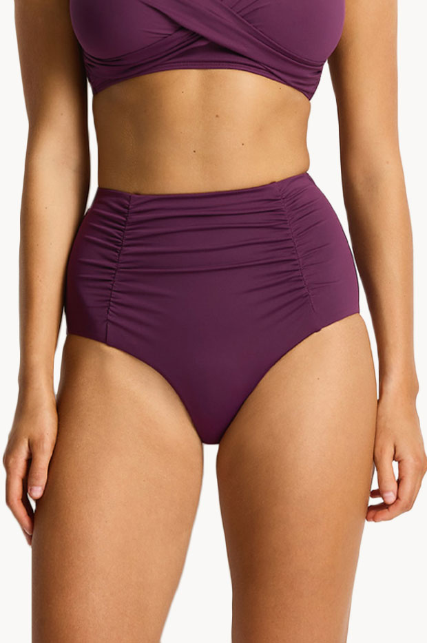 Eco Essentials Super High Waist Gathered Pant