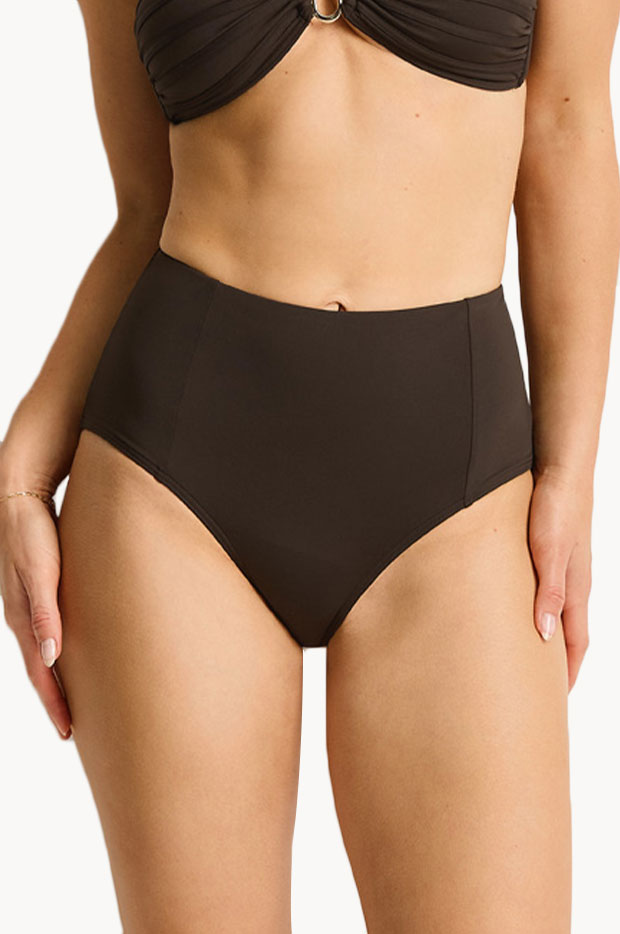 De Luxe Panelled High Waist Pant