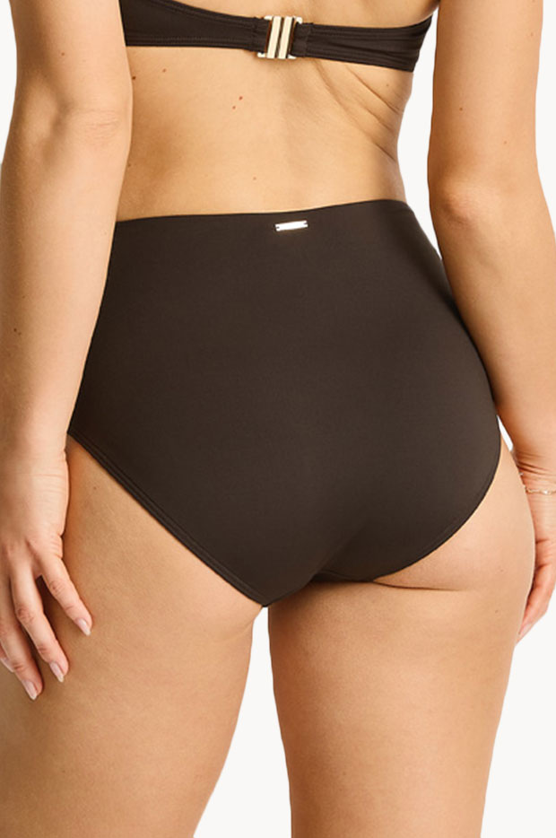 De Luxe Panelled High Waist Pant