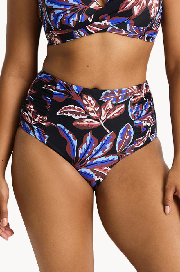 Oceanwood High Waist Gathered Side Pant