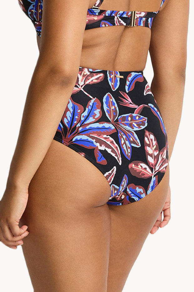 Oceanwood High Waist Gathered Side Pant