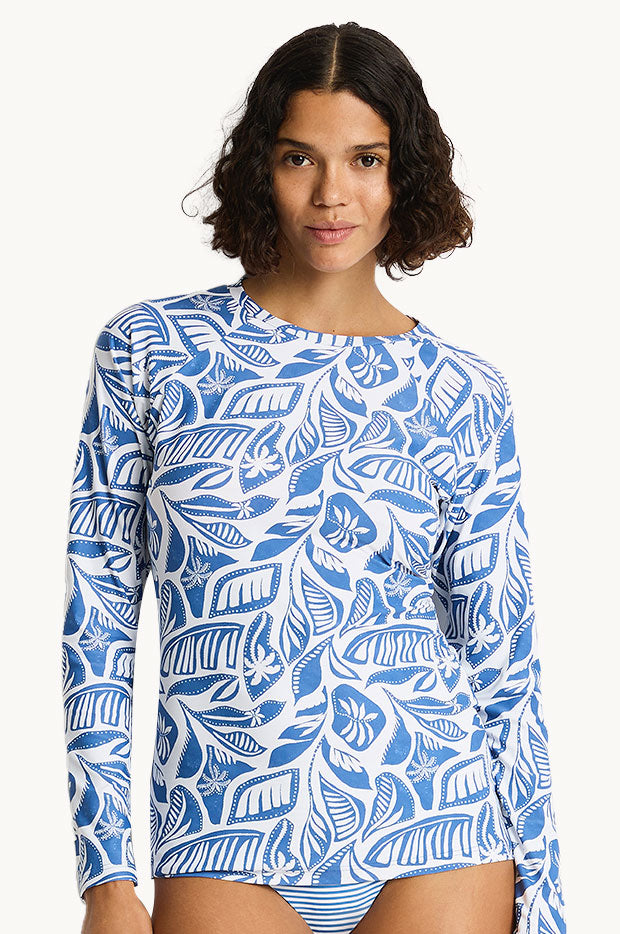 Reef Long Sleeve Suntop