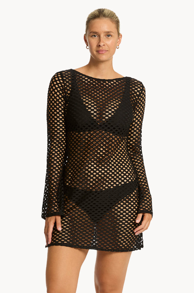 Castaway Mesh Cover Up