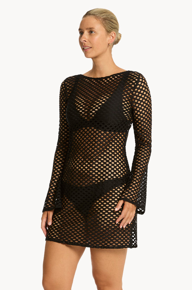 Castaway Mesh Cover Up