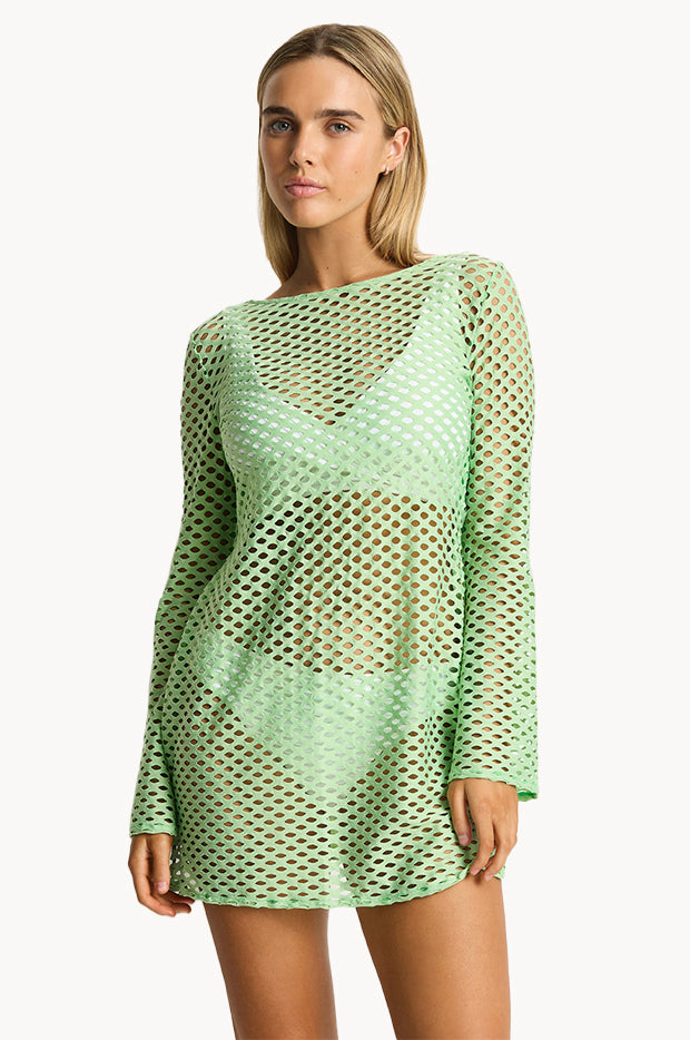 Castaway Mesh Cover Up