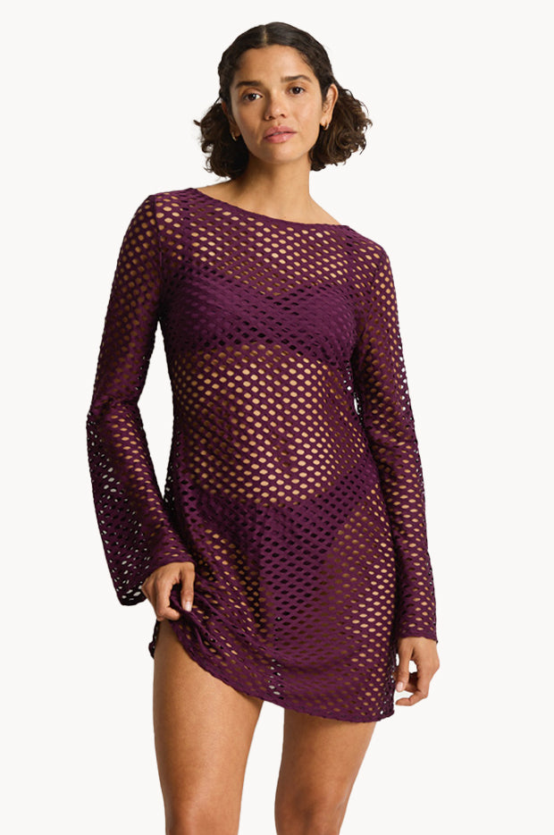 Castaway Mesh Cover Up